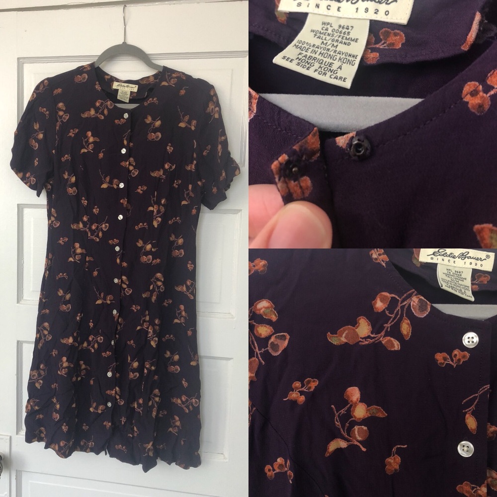Vintage Eddie Bauer Grunge Dress